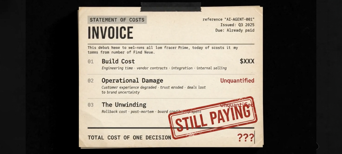 The Agentic AI Governance Mistake: Move Fast and Pay Thrice